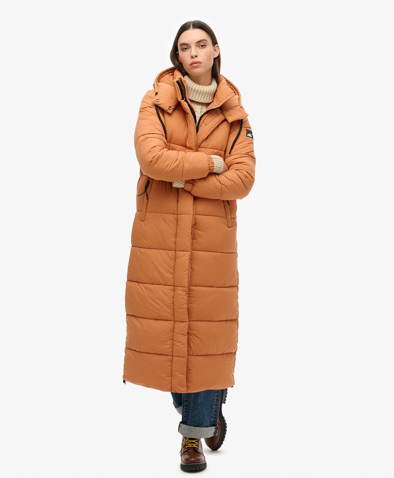 Superdry Ripstop Longline Puffer coat