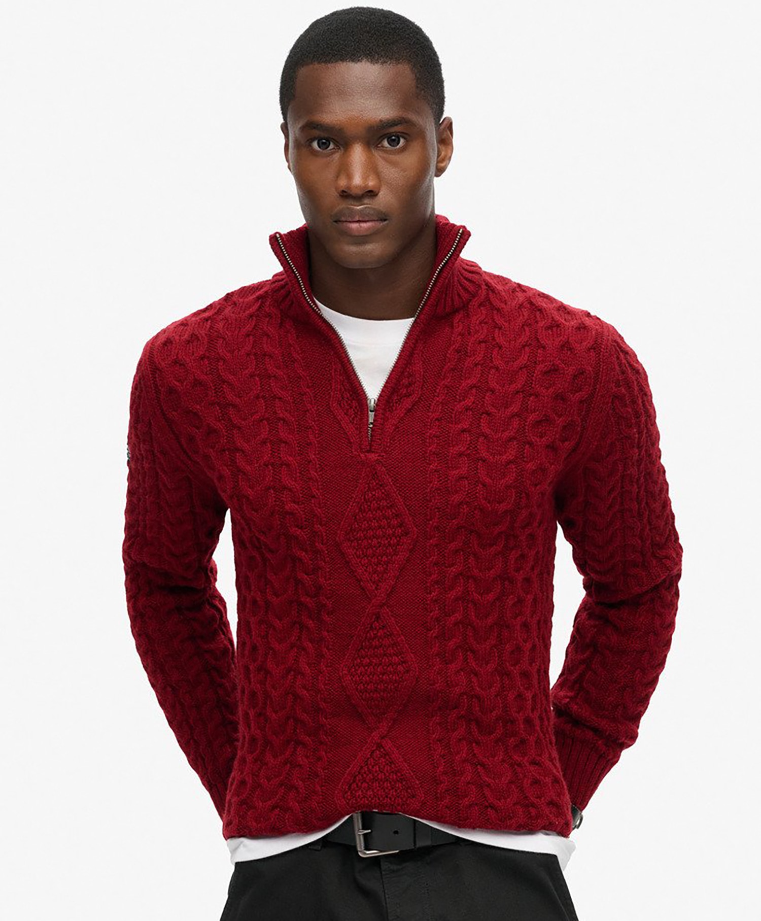 Superdry Vintage Jacob Henley Jumper