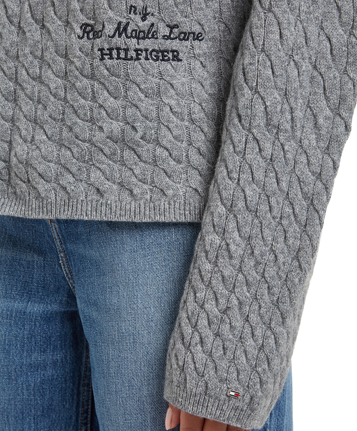 Tommy Hilfiger Wool Blend Cabel Knit